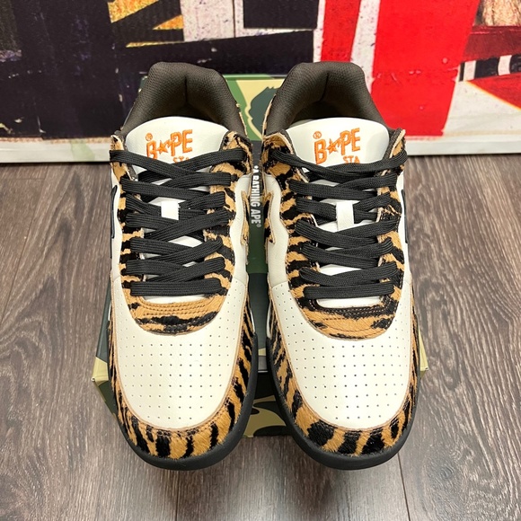 Bape Roadsta Year of the Tiger Camo Off White Black A Bathing Ape 1I20-291-003 - Picture 3 of 11